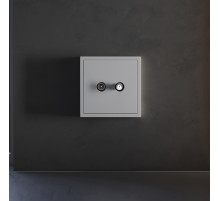 Накладка для розетки телевизионной оконечной TV+SAT Voltum S70 (серый) VLS001616