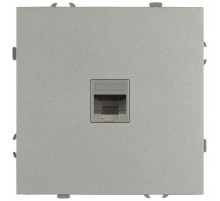 Розетка Эра Galaxy 15-3107-03 информационная RJ45 IP20 алюминий Б0070739