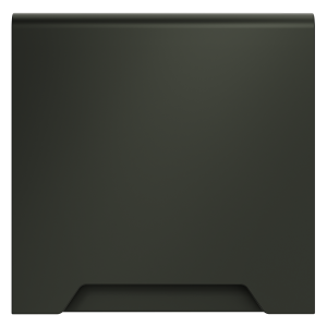 Накладка для розетки с заземлением, защитными шторками и крышкой Voltum S70 (титан) VLS000806