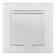 Комплект розетки с/з и шторками, защитной крышкой и рамкой Arte Milano SET06-1-41-1 silver