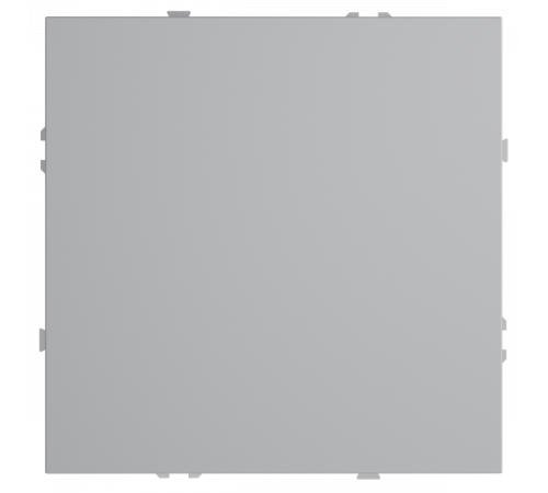 Заглушка Voltum S70 с суппортом, (серый) VLS080116