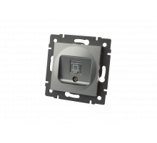 Механизм компьютерной розетки Arlight SCT-MPC1-PL-GR-V (RJ-45, CAT6) 049848