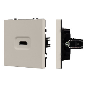 Розетка HDMI софт-тач кашемир Arlight SCT-MHD1-SFPL-CA 061842(1)