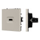 Розетка HDMI софт-тач кашемир Arlight SCT-MHD1-SFPL-CA 061842(1)