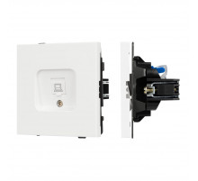 Механизм компьютерной розетки Arlight SCT-TENDO-MPC1-SFPL-WH (RJ-45, CAT6) 054594