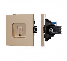 Механизм компьютерной розетки Arlight SCT-TENDO-MPC1-PL-GD (RJ-45, CAT6) 054099