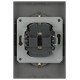 Розетка Эра Arktik 16-2105-06 двойная с заземлением 2X2P+E Schuko со шторками 16А-250В графит Б0070459