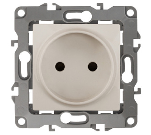 Розетка Эра 12-2005-02  2P, 16A-250В, IP20, без м.лапок