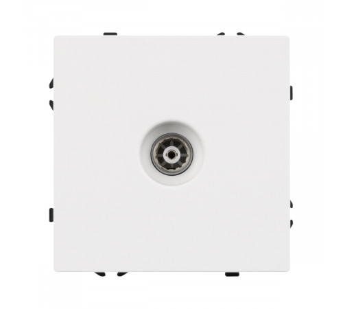 Механизм телевизионной розетки Arlight SCT-NOBE-MTV1-SFPL-WH (Белый кварц) 054292