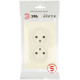 Розетка Эра Arktik 16-2107-02 без заземления двойная 2X2P 16А-250В слоновая кость Б0071682