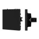 Заглушка поста софт-тач черный оникс Arlight SCT -MGG-SFPL-BK 061819(1)