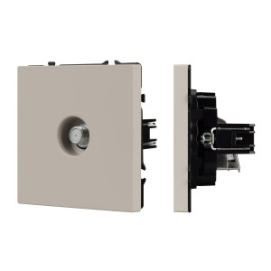 Механизм спутниковой розетки Arlight SCT-NOBE-MST1-SFPL-CA (SAT) (Кашемир) 061898