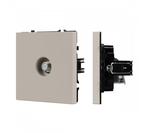 Механизм спутниковой розетки Arlight SCT-NOBE-MST1-SFPL-CA (SAT) (Кашемир) 061898