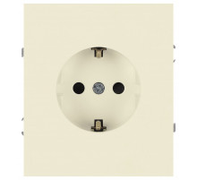 Розетка Эра Arktik 16-2102-02 с заземлением 2P+E Schuko со шторками 16А-250В слоновая кость Б0070425