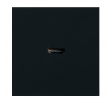Розетка HDMI 2.0 Type A Stekker Мия RST00-3118-05 черный бархат 50828