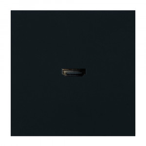 Розетка HDMI 2.0 Type A Stekker Мия RST00-3118-05 черный бархат 50828