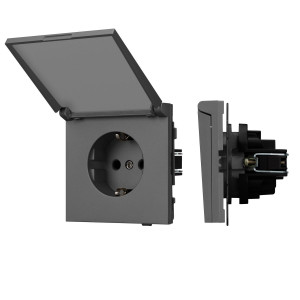 Механизм розетки влагозащищённый SCT-TENDO-MCP-SFPL-GR (230V, 16A) 054601