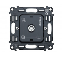 Механизм TV розетки оконечной экранированной 5-1000MHz 3dB QUANT Ambrella Volt VM199