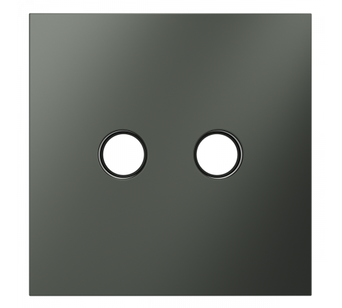 Накладка для розетки телевизионной оконечной TV+SAT Voltum S70 (титан) VLS001606