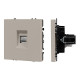 Розетка компьютерная софт-тач кашемир Arlight SCT-MPC1-SFPL-CA (RJ-45, CAT6) 059438(1)