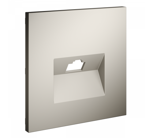 Накладка для розетки компьютерной RJ45 кат.6 Voltum S70 (кашемир) VLS001303