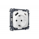 Комплект механизма электрической розетки USB A+C 20W Ambrella Volt Omega (OP1100, VM160) MO110010