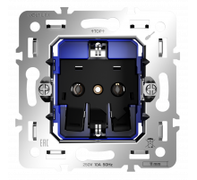 Механизм розетки с заземлением 16А Voltum S70 VLS0401M