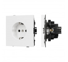 Механизм электрической розетки Arlight SCT-TENDO-MEU1-PL-WH (230V, 16A) 054078