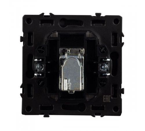 Механизм телевизионной розетки Arlight SCT-NOBE-MTV1-SFPL-BK (Черный оникс) 054293