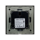 Розетка электрическая с Zigbee управлением Arlight SCT-OMALI-EUZB1-PL-BK (240V, 16A, Zigbee) 050216