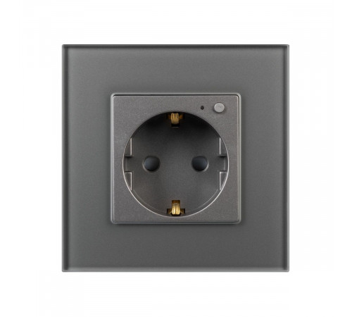 Розетка электрическая с Zigbee управлением Arlight SCT-OMALI-EUZB1-PL-GR (240V, 16A, Zigbee) 050101