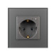 Розетка электрическая с Zigbee управлением Arlight SCT-OMALI-EUZB1-PL-GR (240V, 16A, Zigbee) 050101