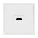 Розетка HDMI софт-тач белый кварц Arlight SCT-MHD1-SFPL-WH 061846(1)