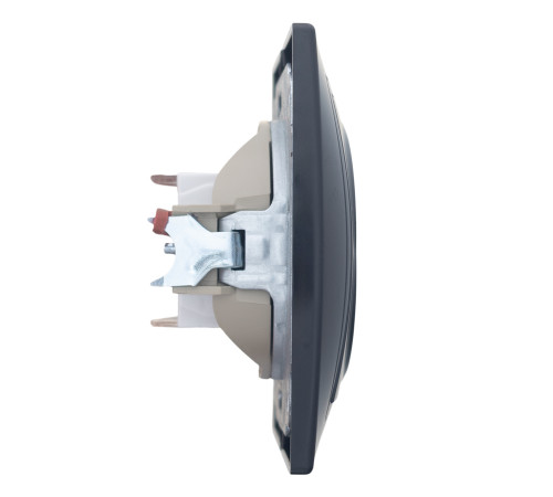 Розетка двойная компьютерная RJ45 скрытой установки IP20, черная 