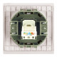 Розетка компьютерная 1-местная RJ-45 (механизм) Stekker Мия RST00-3117-08 50480