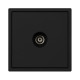 Механизм телевизионной розетки Arlight SCT-NOBE-MTV1-SFPL-BK (Черный оникс) 054293