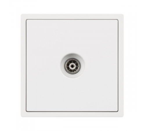 Розетка ТВ софт-тач белый кварц Arlight SCT-MTV1-SFPL-WH (TV) 054292(1)