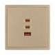 Механизм розетки с быстрой USB зарядкой Arlight SCT-NOBE-MUACC-SFPL-FC-GD (65W, QC3) 061836