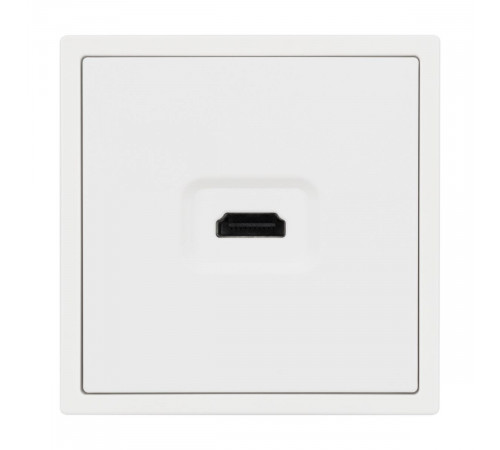 Механизм HDMI розетки Arlight SCT-NOBE-MHD1-SFPL-WH (Белый кварц) 061846