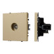 Механизм телевизионной розетки Arlight SCT-NOBE-MTV1-SFPL-GD (Золотой песок) 054294
