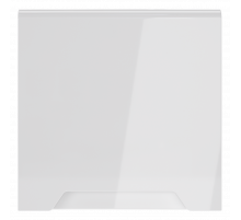 Накладка для розетки с заземлением, защитными шторками и крышкой Voltum S70 (белый глянцевый) VLS000801