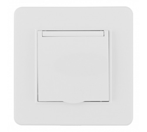 Комплект розетки с/з и шторками, защитной крышкой и рамкой Arte Milano SET16-1-41-1 white Комплект розетки с/з и шторками, защитной крышкой и рамкой Arte Milano SET16-1-41-1 white