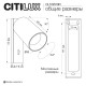 Спот Citilux Axel CL512513R