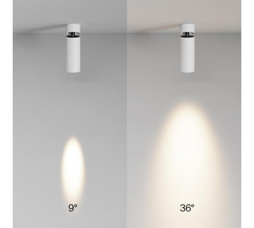 Спот Maytoni Technical Focus Led C055CL-L12W3K-SS-W
