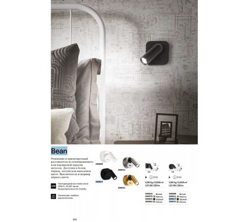 Спот Ideal lux Bean AP Round 260624