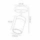 Подсветка для ювелирных изделий Arte Lamp Presto A6393PL-1BK