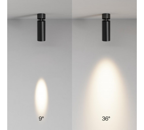 Спот Maytoni Technical Focus Led C055CL-L12W3K-SS-B