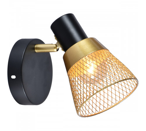 Спот Reluce 05966-0.8-01 GOLD+BK Спот Reluce 05966-0.8-01 GOLD+BK
