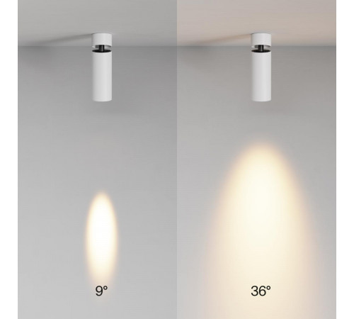 Спот Maytoni Technical Focus Led C055CL-L12W2.7K-SS-W
