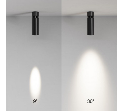 Спот Maytoni Technical Focus Led C055CL-L12W4K-SS-B